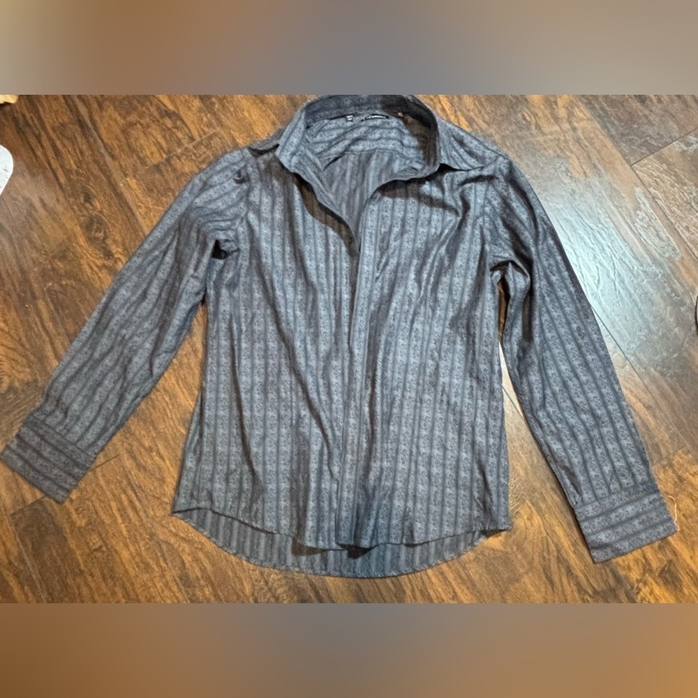 7 Diamonds Men’s Western Dress Shirt size L